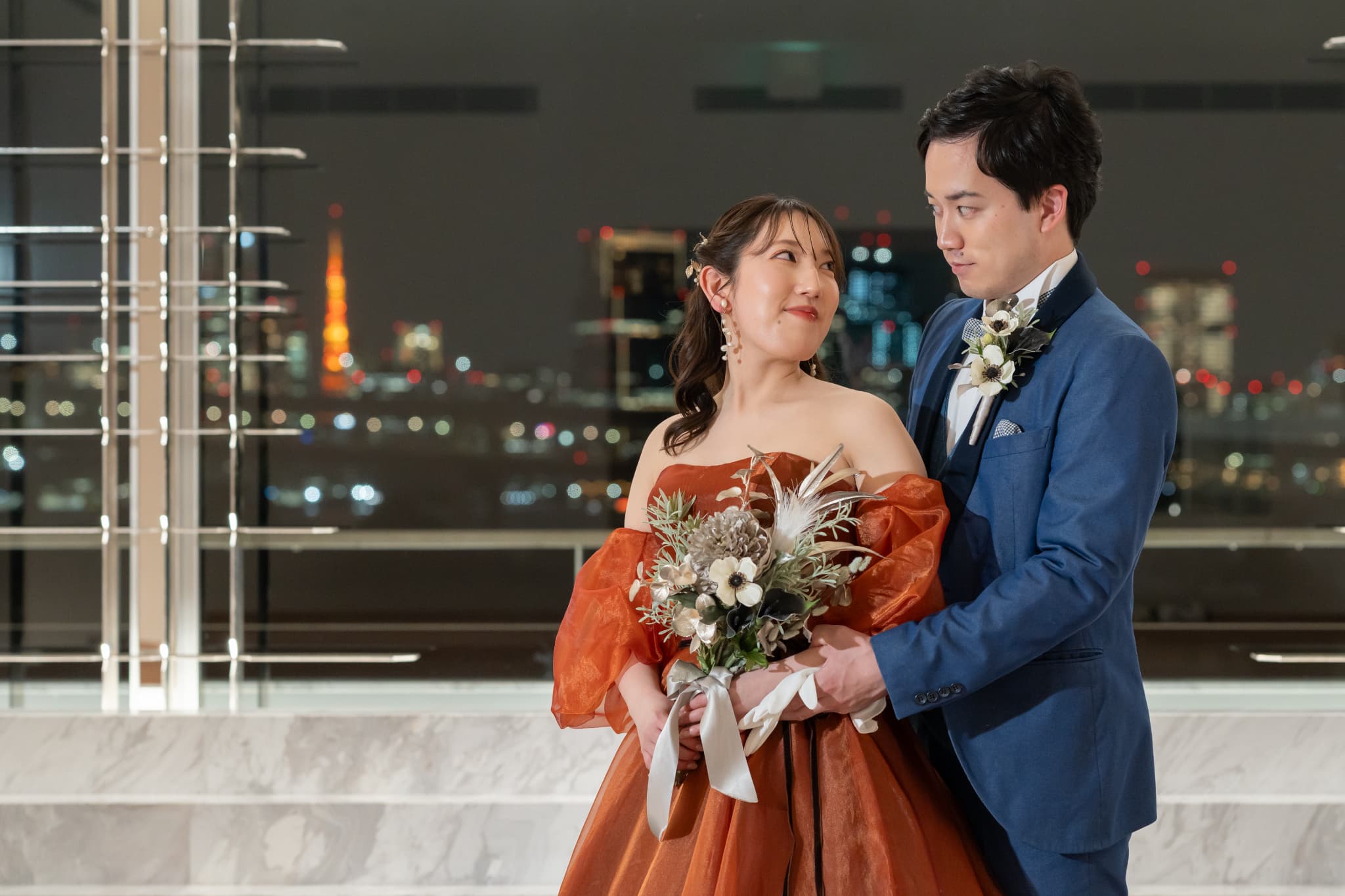 【小さな結婚式お台場店】前撮りと、ご家族との少人数挙式レポート